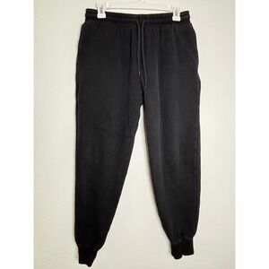 Tala Skinluxe Joggers Black Cotton Spandex Sweatpants Mens XL Drawstring Cuffs